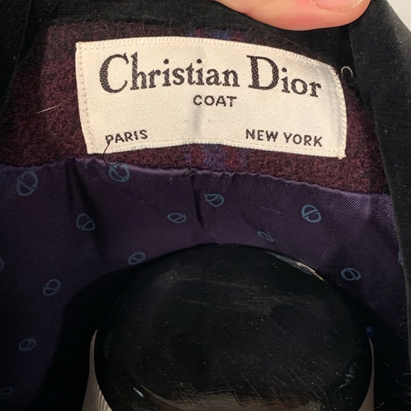 Christian Dior Vintage 1 of 1 double breasted, 3/4 sleeve overcoat - Picture 3 of 6